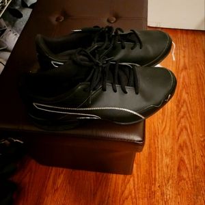 Puma shoes size 12 black and Grey
